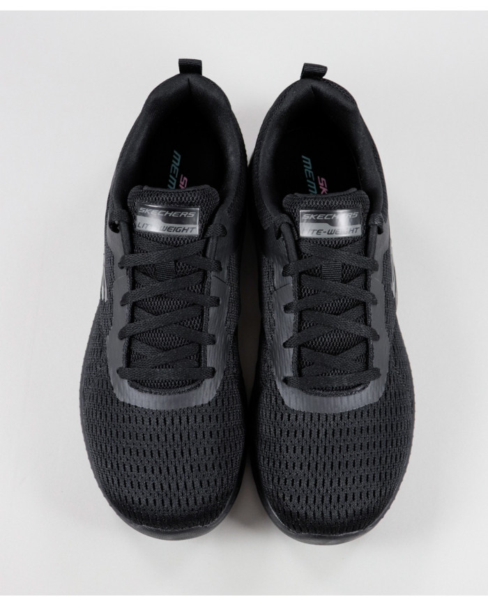 Black Skechers Quick Path Trainers