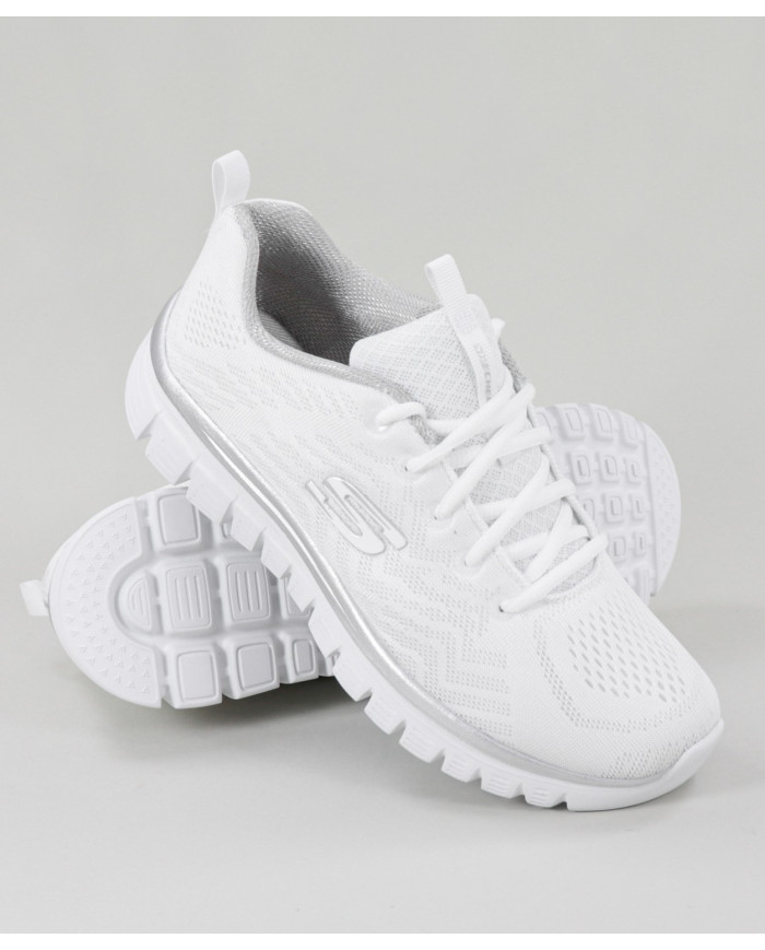 Sapatilhas Brancas Skechers Get Connected