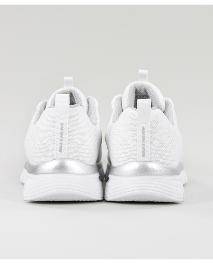 White Skechers Get Connected Trainers