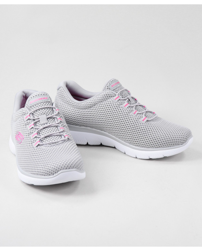 Sapatilhas Cinza Skechers Quick Lapse