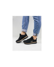 Sapatilhas Pretas Skechers Get Connected