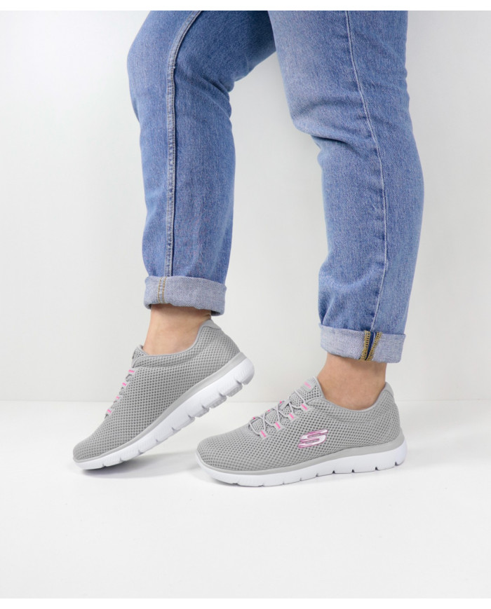 Cinza Skechers Quick Lapse shoes