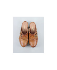 Lady's Socks with Orange in Pele Ginova