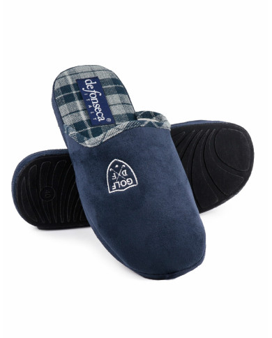 Chinelos de Quarto de Homem Azul Defonseca Golf
