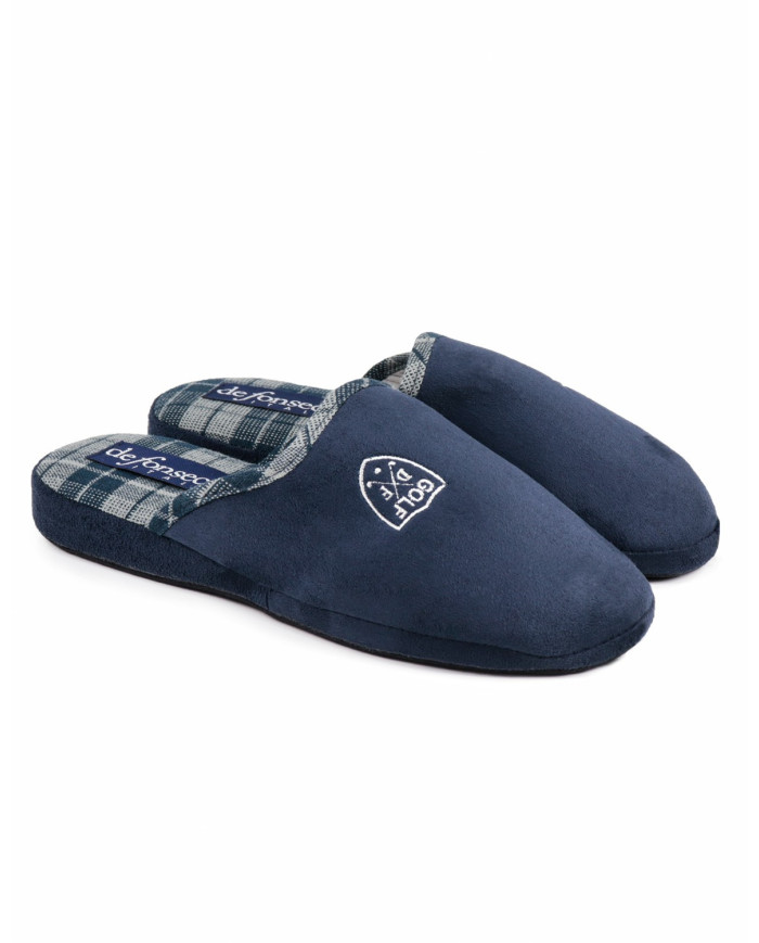 Blue Man Room Slippers Defonseca Golf