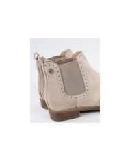 Botas Taupe de Senhora Ginova com Elásticos nas Laterais