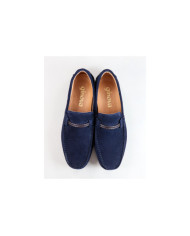 Mocassins Azul de Homem Ginova com Corda
