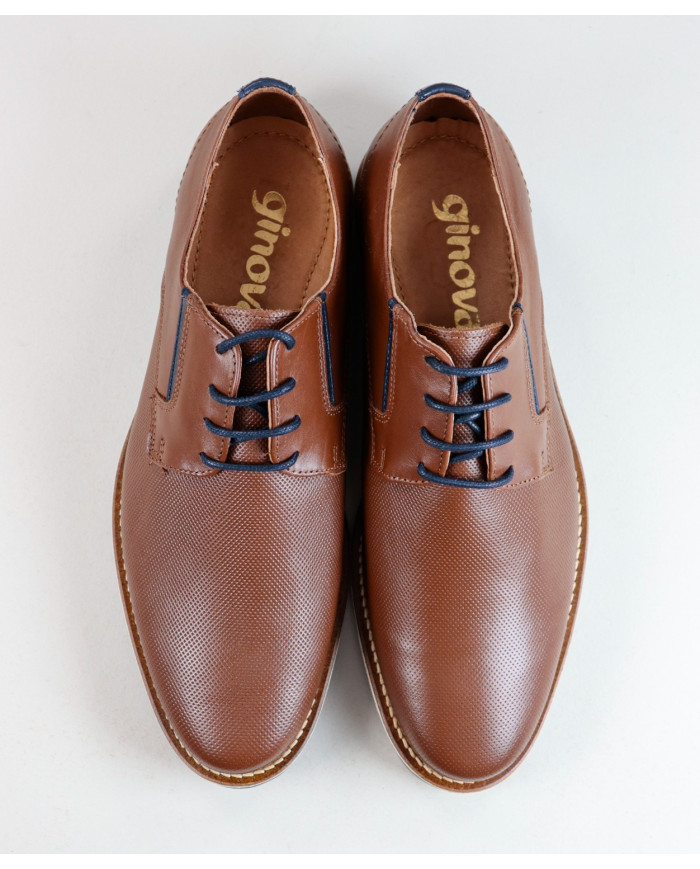 Ginova Man Zapatos sobre la piel