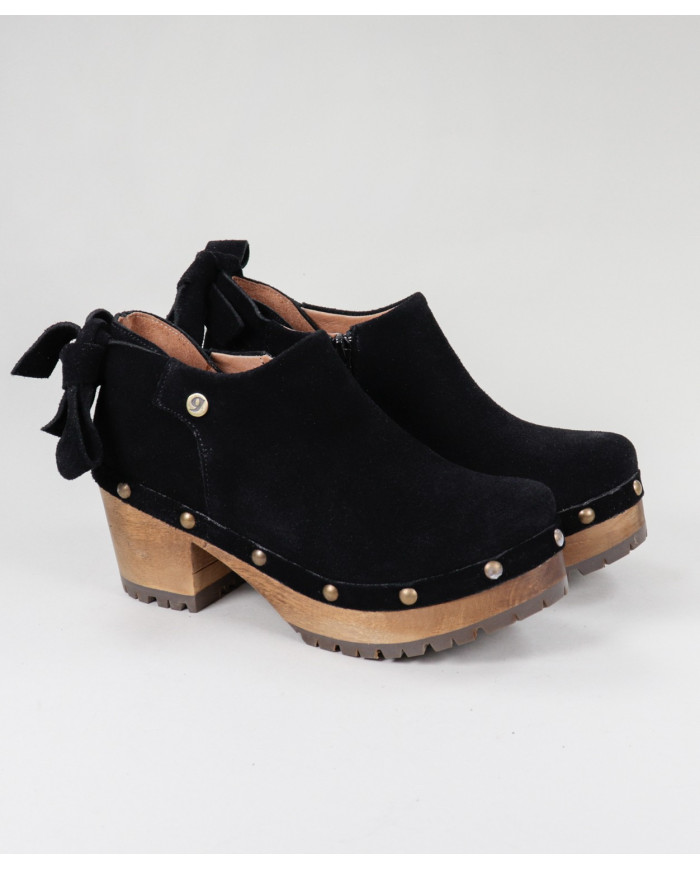 Botins de Senhora Ginova con Laço Back