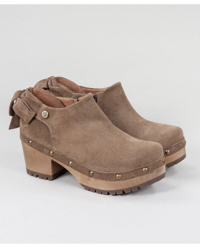 Botins de Senhora Ginova con Laço Back