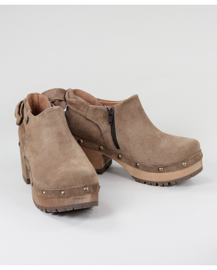 Botins de Senhora Ginova con Laço Back