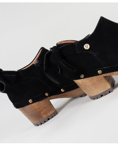Botins de Senhora Ginova con Laço Back