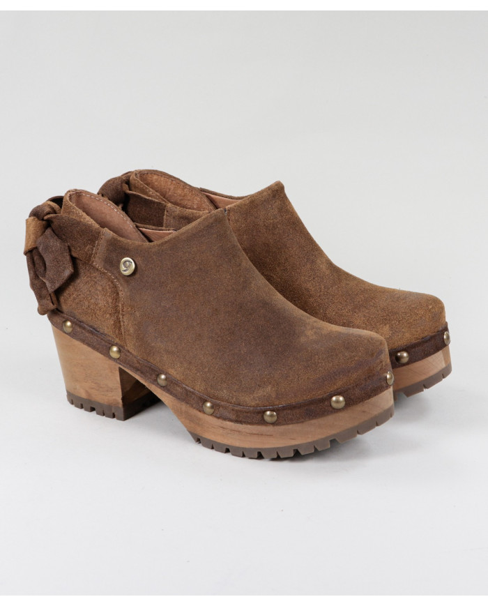 Botins de Senhora Ginova con Laço Back