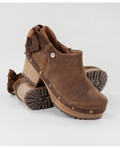 Botins de Senhora Ginova con Laço Back