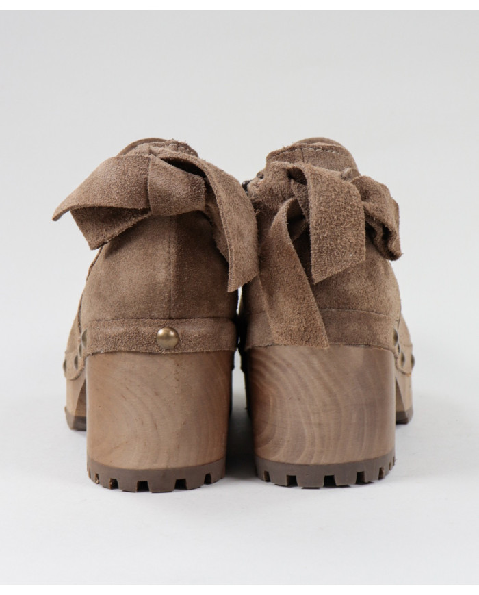 Botins de Senhora Ginova con Laço Back