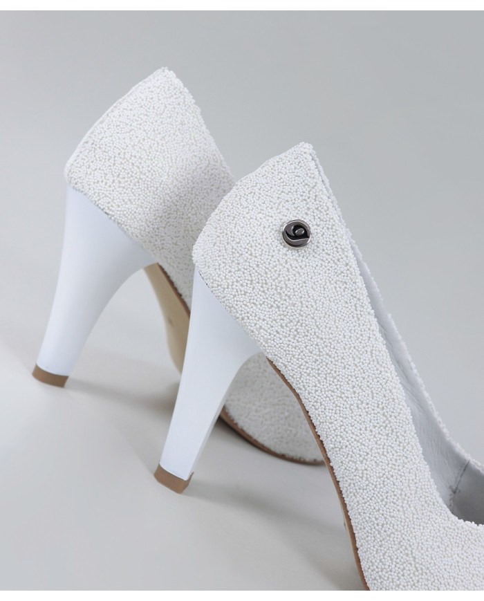 Sapatos Elegantes de Senhora Ginova Abertos à Frente