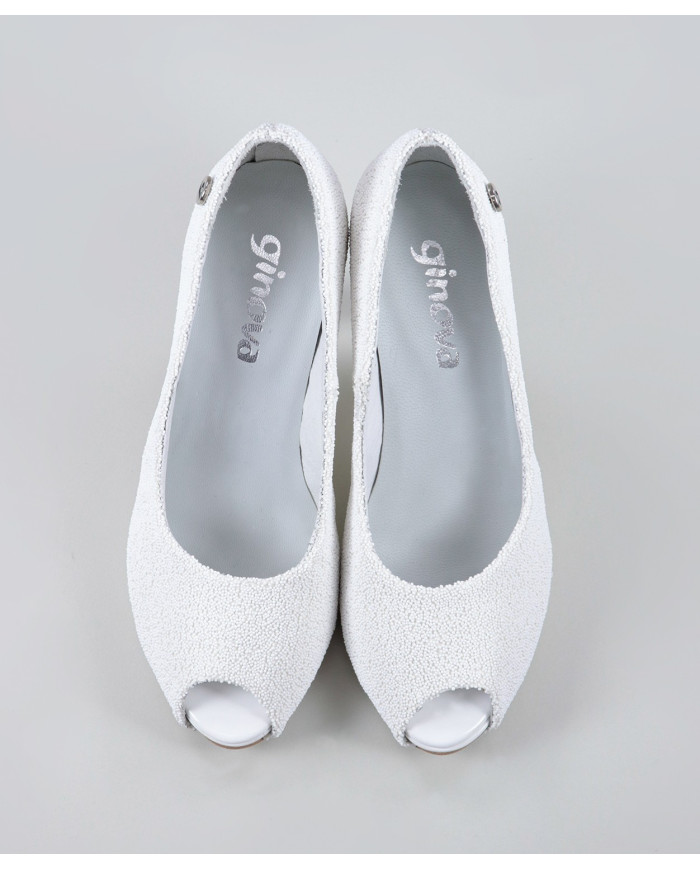 Zapatos elegantes de Lady Ginova Abierto al frente