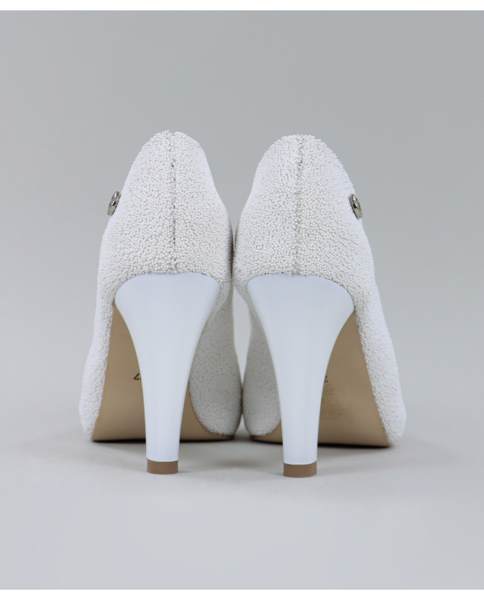 Sapatos Elegantes de Senhora Ginova Abertos à Frente