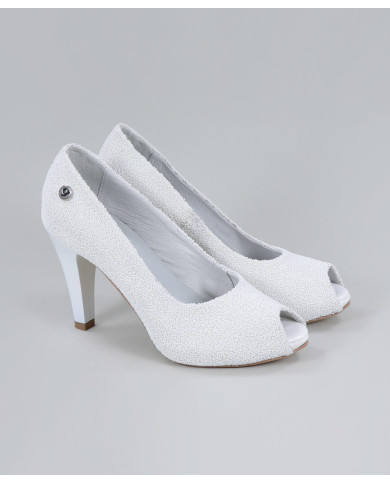 Sapatos Elegantes de Senhora Ginova Abertos à Frente