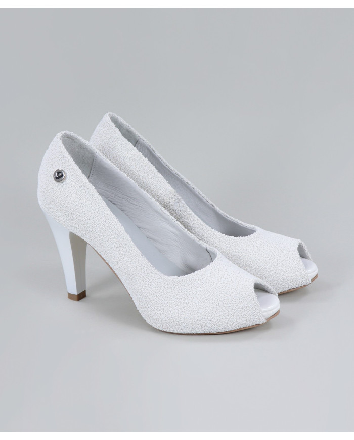 Sapatos Elegantes de Senhora Ginova Abertos à Frente