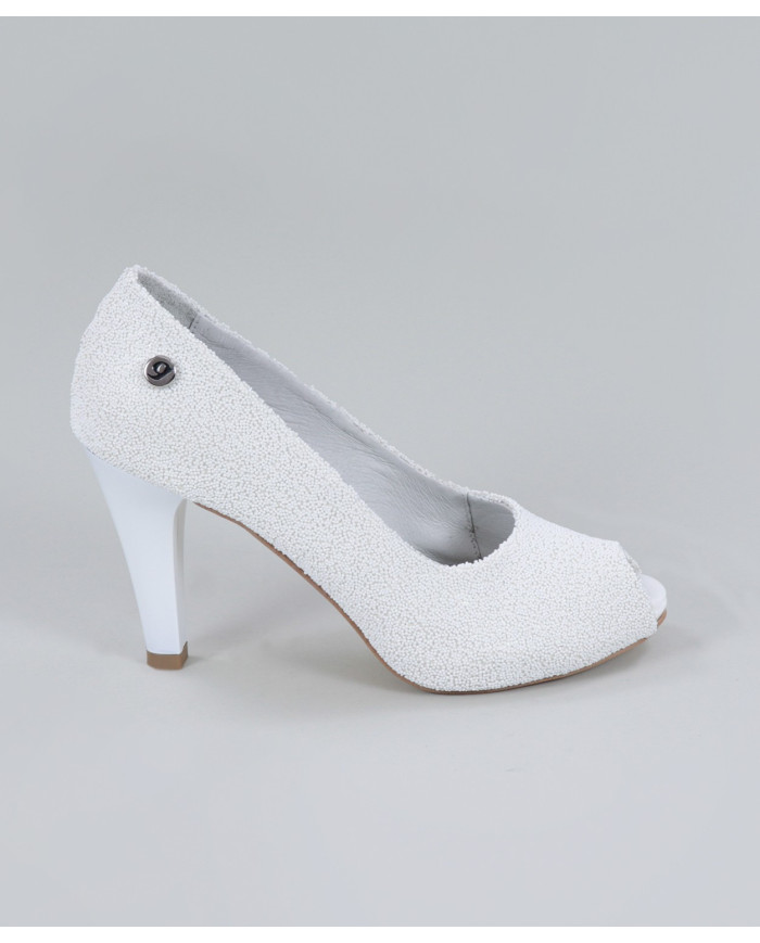 Sapatos Elegantes de Senhora Ginova Abertos à Frente