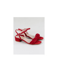 Red Sandals by Madame Ginova with Tira Incoming