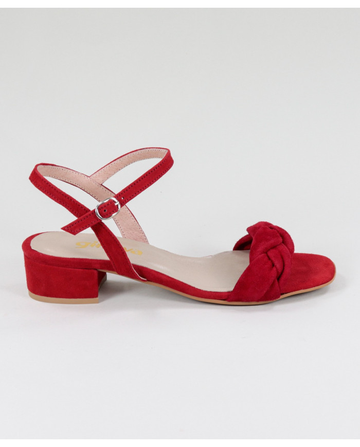 Red Sandals by Madame Ginova with Tira Incoming