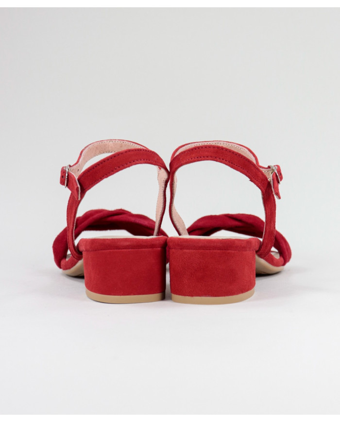 Red Sandals by Madame Ginova with Tira Incoming