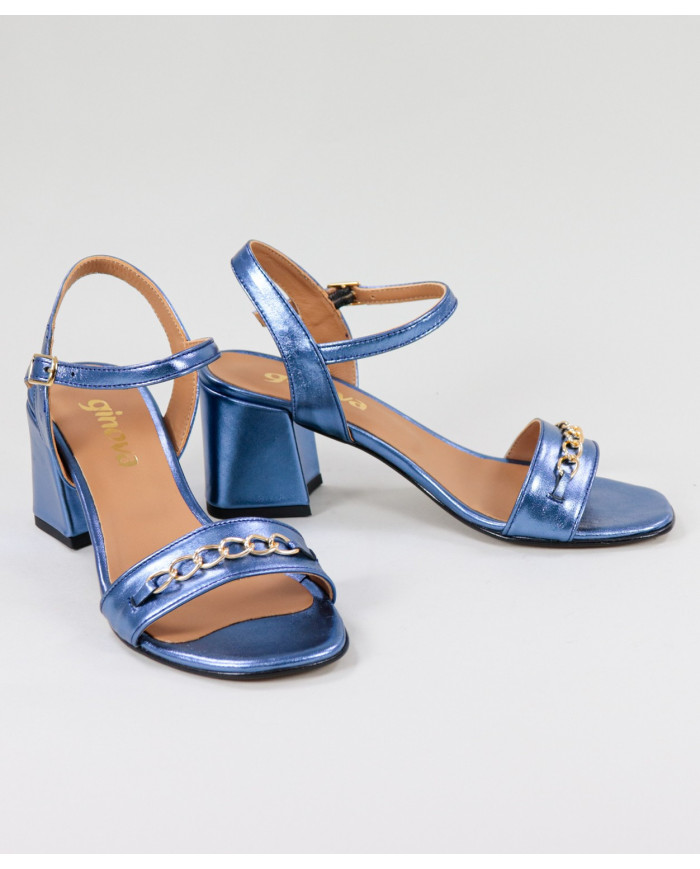 Sandalias de Senhora Ginova con Tira Decorada