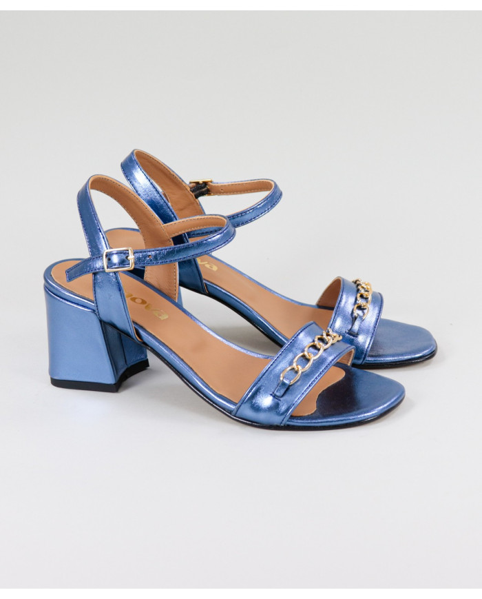 Sandalias de Senhora Ginova con Tira Decorada