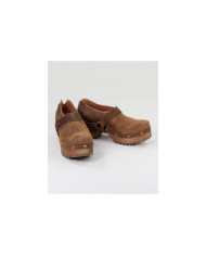 Botins Camel de Senhora Ginova com Tira Removível