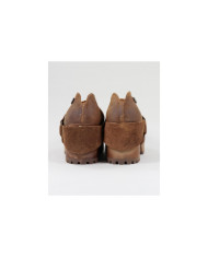 Botins Camel de Senhora Ginova com Tira Removível