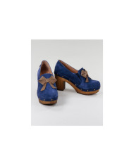 Blue Lady Ginova Shoes with Lace