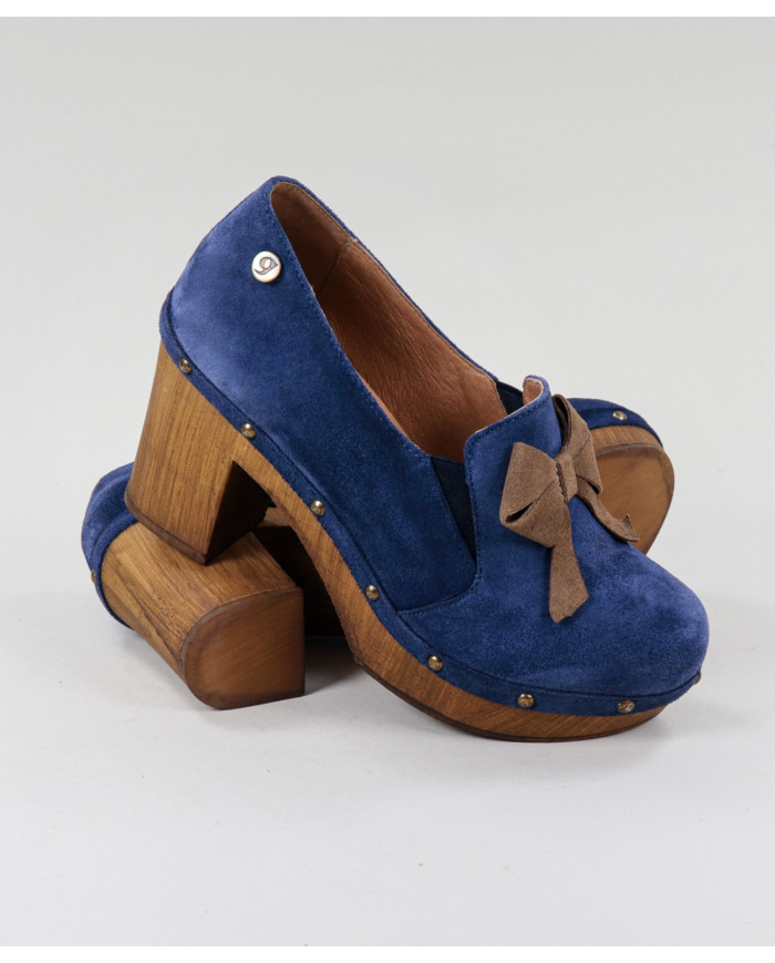 Blue Lady Ginova Shoes with Lace