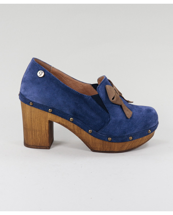Blue Lady Ginova Shoes with Lace
