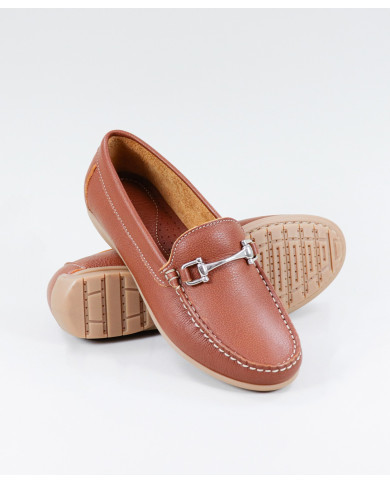 Zapatos Rasus Ginova de mujer con aplicación de plata