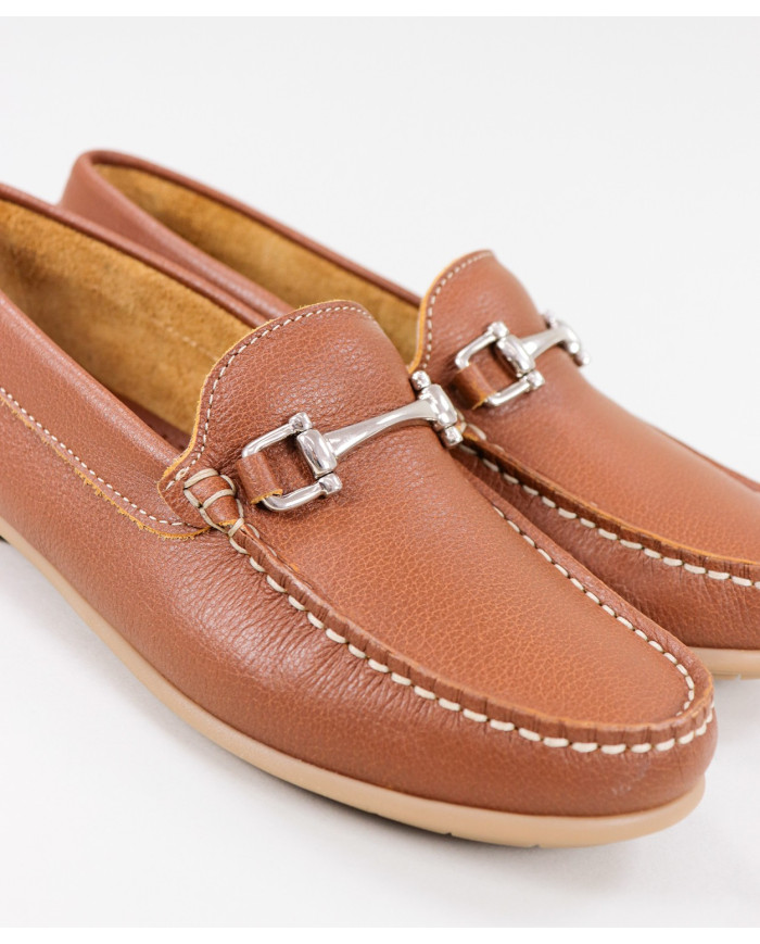 Zapatos Rasus Ginova de mujer con aplicación de plata