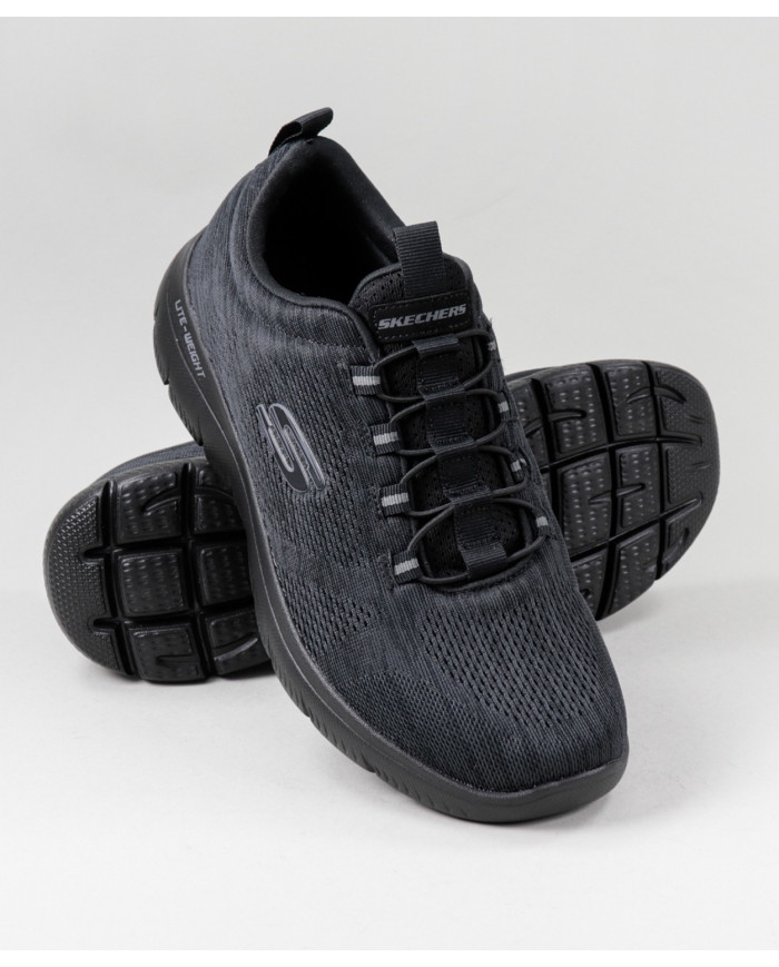 Sapatilhas Pretas Skechers de Homem Louvin