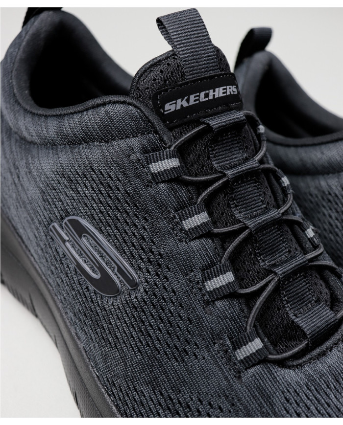 Sapatilhas Pretas Skechers de Homem Louvin