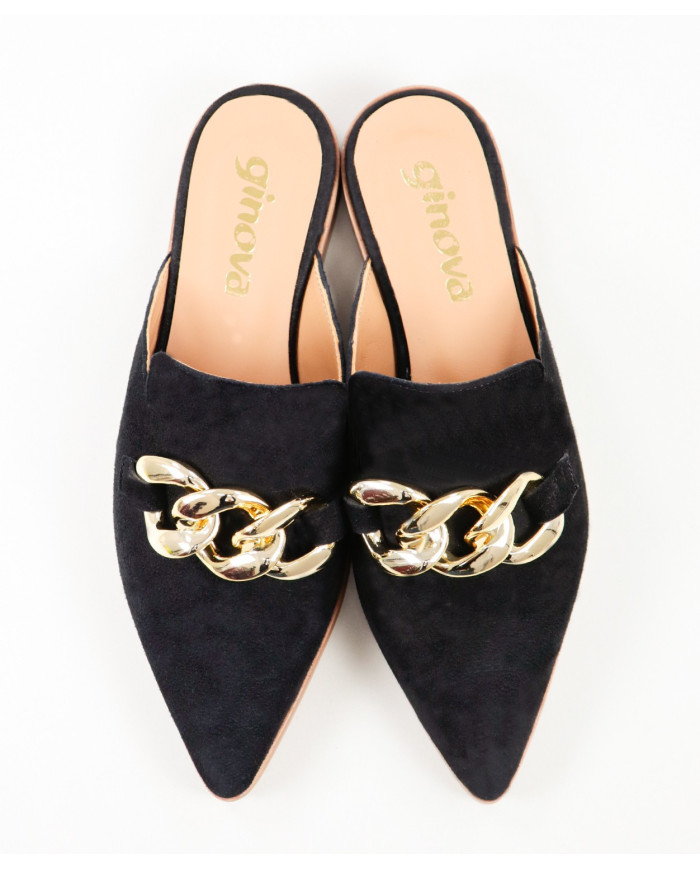 Mules Senhora Ginova con Cadena de Oro