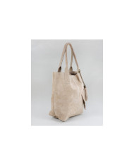 Bolsa de Lady Taupe en la piel