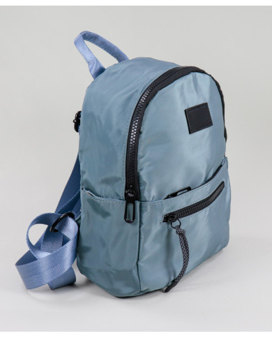 Ladies Blue Backpack Padded