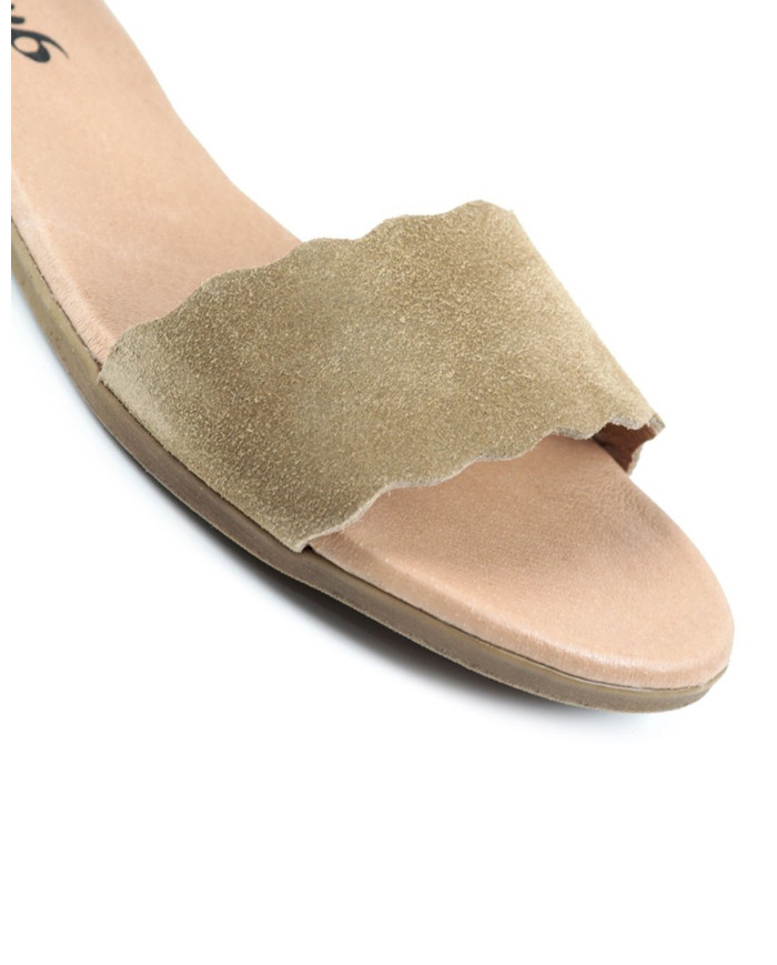 Sandalias de Rase femeninas Ginova con tira de Ripple