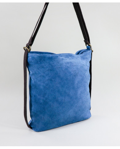 Blue Mala in Convertible Skin in Backpack