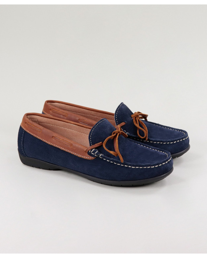 Mocassins Ginova de Senhora en Camurça