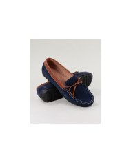 Mocassins Ginova de Senhora in Camurça