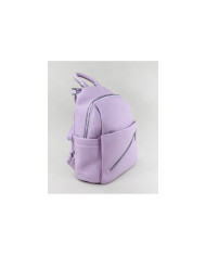 Lilac backpack with Pockets on the Front