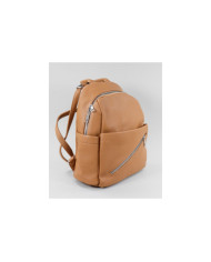 Camel backpack with Pockets on the Front