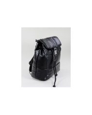 Black Backpack with Adjustable Cords