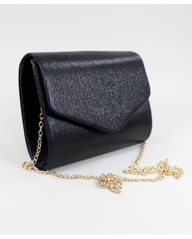 Ladies' Black Pot Envelope Type